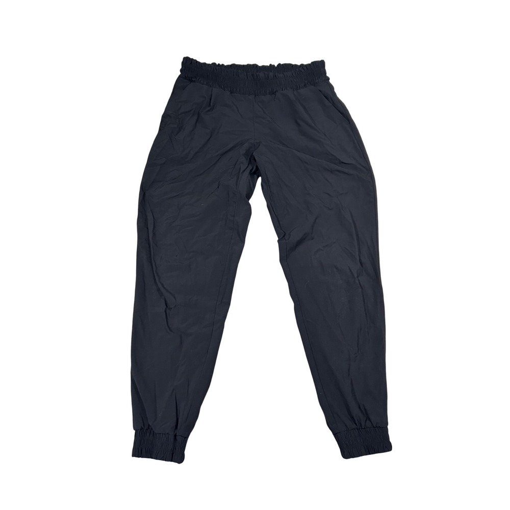 Athleta Women's Jogger Pants Size 6 Black Elastic Waist Athletic Workout Casual